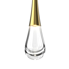 Load image into Gallery viewer, Raindrop LED Pendant Light in Detail.