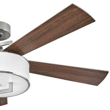 Load image into Gallery viewer, Hampton LED Ceiling Fan in Detail.