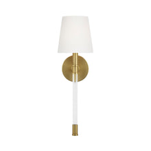 Load image into Gallery viewer, Hanover Bath Wall Light in Burnished Brass.