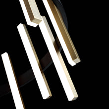 Load image into Gallery viewer, Harmonix Round LED Pendant Light in Detail.