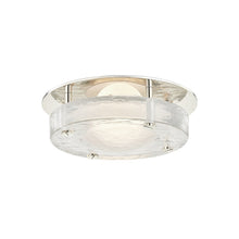 Load image into Gallery viewer, Heath LED Flush Mount Ceiling Light in Polished Nickel.