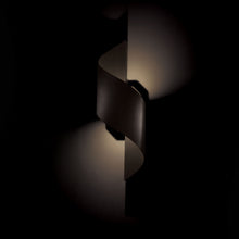 Load image into Gallery viewer, Helix Outdoor LED Wall Light in Detail.