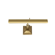 Load image into Gallery viewer, Hemmingway LED Picture Light in Small/Burnished Brass.