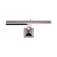 Load image into Gallery viewer, Hemmingway LED Picture Light in Small/Polished Nickel.