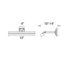 Load image into Gallery viewer, Hemmingway LED Picture Light - line drawing.