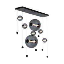 Load image into Gallery viewer, Abacus Double Linear LED Pendant Light in Detail.