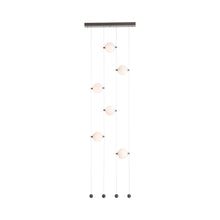 Load image into Gallery viewer, Abacus Floor to Ceiling Plug-In LED Light in Detail.