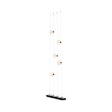 Load image into Gallery viewer, Abacus Floor to Ceiling Plug-In LED Light in Detail.