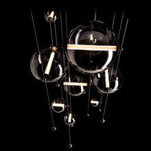 Load image into Gallery viewer, Abacus LED Pendant Light in Detail.