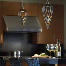 Load image into Gallery viewer, Amulet Mini Pendant Light in dining room.