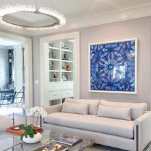 Load image into Gallery viewer, Anemone LED Pendant Light in living room.