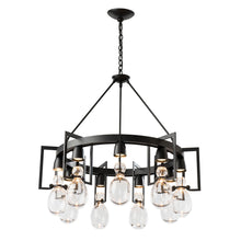 Load image into Gallery viewer, Apothecary Chandelier in Detail.