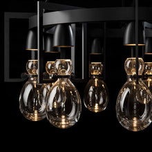 Load image into Gallery viewer, Apothecary Chandelier in Detail.