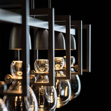 Load image into Gallery viewer, Apothecary Linear Pendant Light in Detail.