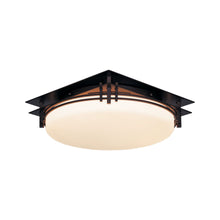 Load image into Gallery viewer, Banded Semi-Flush Mount Ceiling Light.