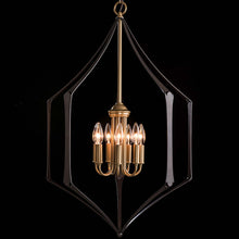 Load image into Gallery viewer, Carousel Chandelier in Detail.