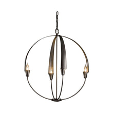 Load image into Gallery viewer, Cirque Chandelier in Small Circle/Mahogany.
