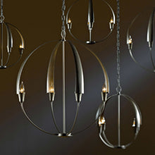 Load image into Gallery viewer, Cirque Chandelier in Detail.