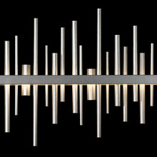 Load image into Gallery viewer, Cityscape LED Pendant Light in Detail.