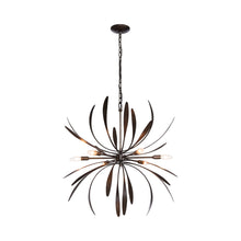 Load image into Gallery viewer, Dahlia Chandelier in Small/Black.