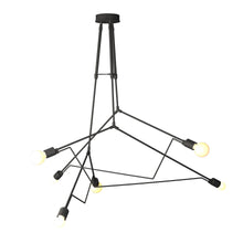 Load image into Gallery viewer, Divergence Outdoor Pendant Light in Coastal Natural Iron.