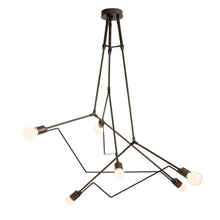 Load image into Gallery viewer, Divergence Outdoor Pendant Light in Coastal Bronze.