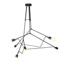 Load image into Gallery viewer, Divergence Outdoor Pendant Light in Coastal Dark Smoke.
