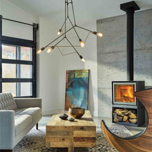 Load image into Gallery viewer, Divergence Pendant Light in living room.