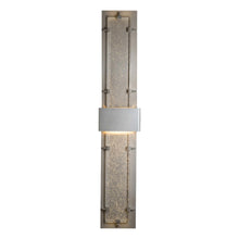 Load image into Gallery viewer, Double Ursa Outdoor LED Wall Light in Coastal Black.