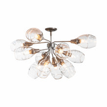 Load image into Gallery viewer, Ensemble Semi-Flush Ceiling Light in Mahogany.