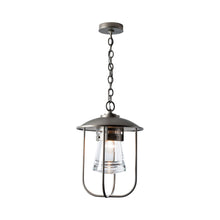 Load image into Gallery viewer, Erlenmeyer Outdoor Pendant Light in Coastal Black.