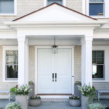 Load image into Gallery viewer, Erlenmeyer Outdoor Pendant Light in Detail.