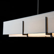 Load image into Gallery viewer, Exos Long Rectangular Pendant Light in Detail.