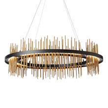 Load image into Gallery viewer, Gossamer Circular LED Pendant Light in Detail.