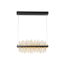 Load image into Gallery viewer, Gossamer LED Pendant Light in Medium/Standard/Mahogany/Gold.