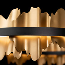 Load image into Gallery viewer, Hildene Circular LED Pendant Light in Detail.