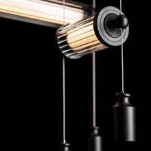 Load image into Gallery viewer, Libra LED Semi-Flush Mount Ceiling Light in Detail.