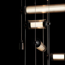 Load image into Gallery viewer, Libra LED Semi-Flush Mount Ceiling Light in Detail.