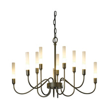 Load image into Gallery viewer, Lisse Chandelier in 10-Light/Mahogany.