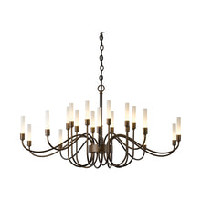 Load image into Gallery viewer, Lisse Chandelier in 20-Light/Mahogany.