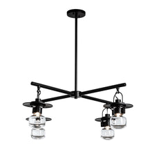 Load image into Gallery viewer, Mason Multi-Light Outdoor Pendant Light in Detail.