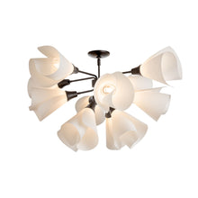 Load image into Gallery viewer, Mobius Semi-Flush Mount Ceiling Light in Dark Smoke.