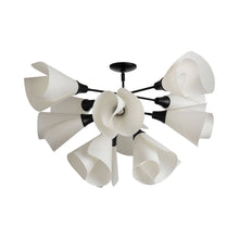Load image into Gallery viewer, Mobius Semi-Flush Mount Ceiling Light in Detail.