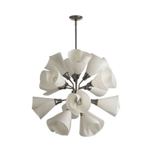 Load image into Gallery viewer, Mobius Orb Pendant Light in Detail.