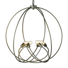 Load image into Gallery viewer, Orb Chandelier in Detail.
