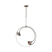 Load image into Gallery viewer, Orion Pendant Light in Small/Short/Mahogany.
