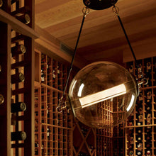 Load image into Gallery viewer, Otto Sphere Pendant Light in room.