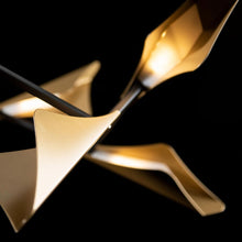 Load image into Gallery viewer, Plume LED Pendant Light in Detail.