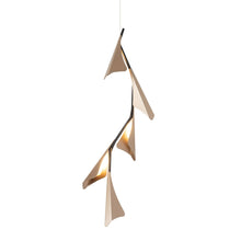 Load image into Gallery viewer, Plume Vertical LED Pendant Light in Detail.