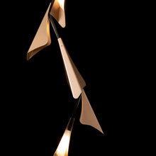Load image into Gallery viewer, Plume Vertical LED Pendant Light in Detail.